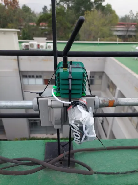 Low-cost TVOC sensor close-up